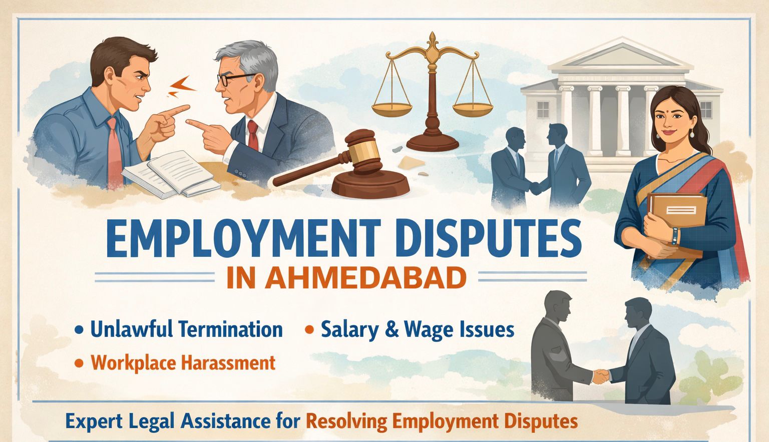 Employment Dispute Ahmedabad - Employee Rights, Wrongful Termination, Legal Help